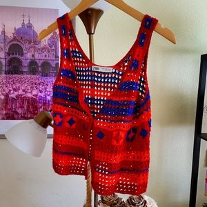 Crochet vest